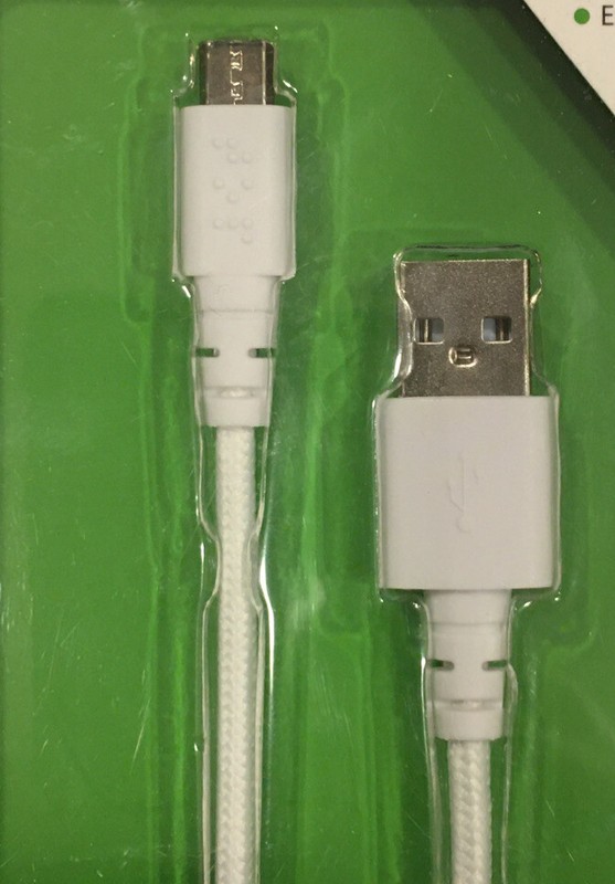 Tech & Go 9 Ft. Braided Cable For Micro-USB gallery