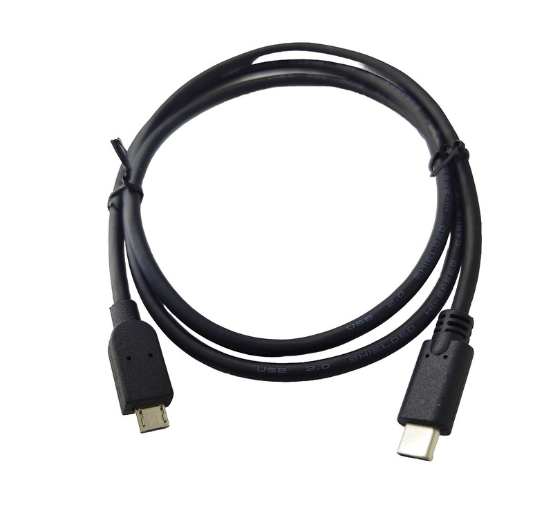 2PACK 6 Ft USB 3.1 Type-C Male to USB 2.0 Micro-B 5-pin Male Data Charging Cable gallery