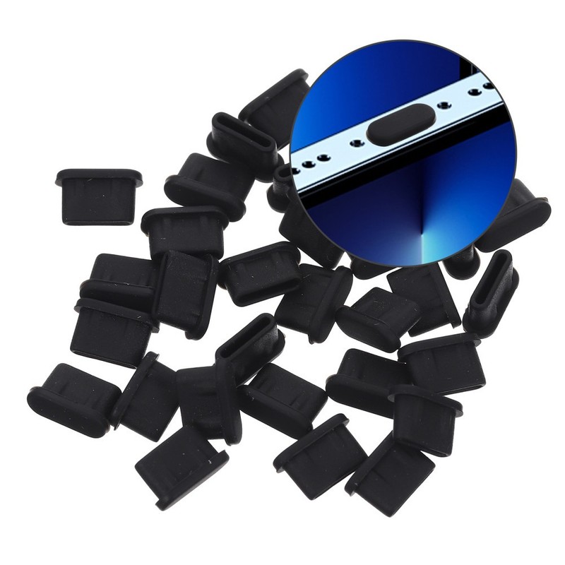 30 Pcs USB Write Blocker Type-C Dust Plug Outlet Charging Port Protector gallery