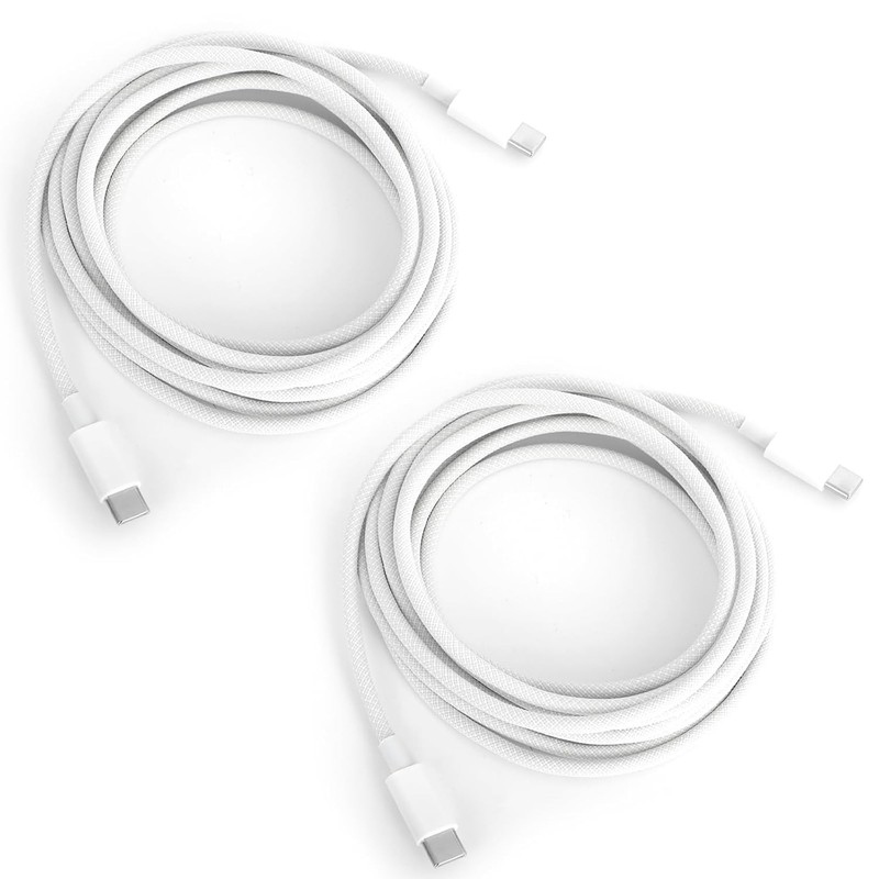USB C to USBC Cable 10/10ft, Long 10 feet and 10 Foot iPhone Charger Cable Fast