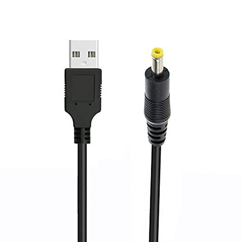 USB to DC DC Barrel Jack Power Cable Adapter Wire Connector 4.0 X 1.7Mm gallery