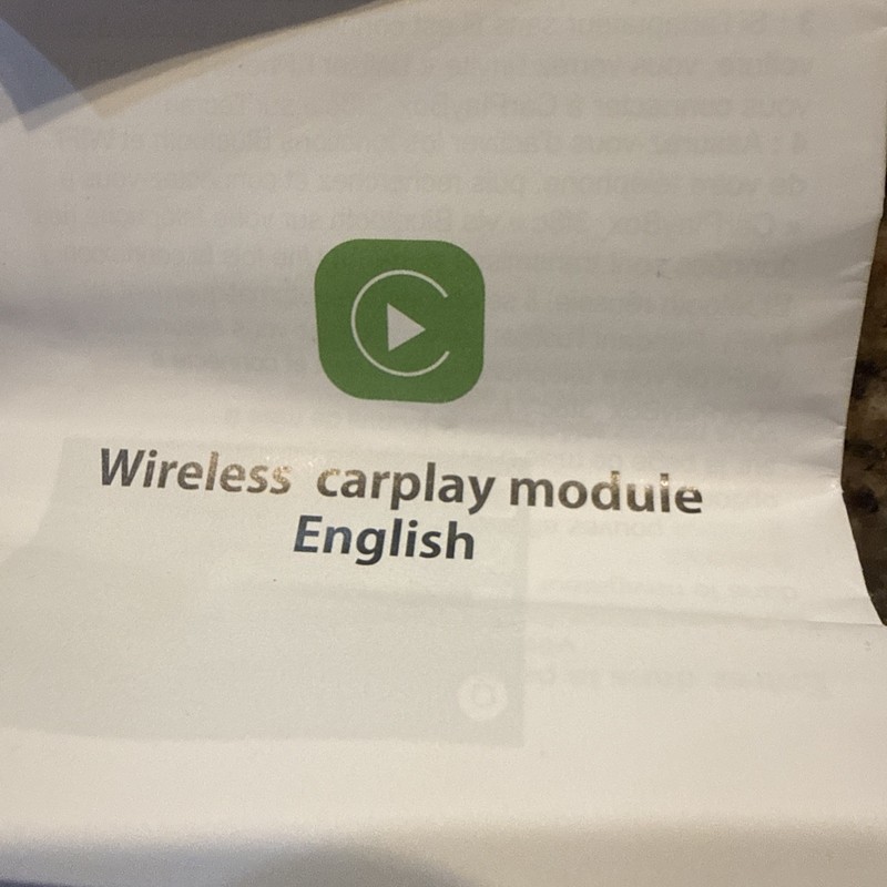 Wireless CarPlay Adapter, Converts Wired to Carplay Wireless Adapter for iPho... gallery