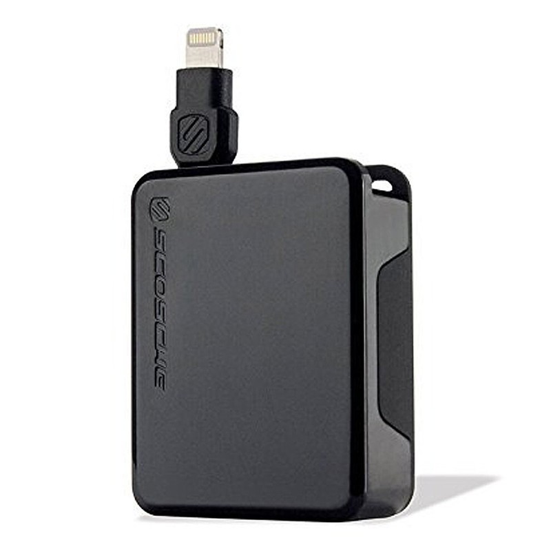 Scosche BoltBox Retractable Charge and Sync Cable, Black gallery
