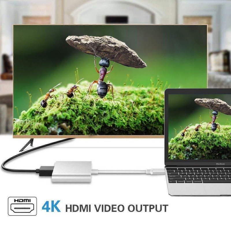 USB Type C to HDMI HDTV TV Cable Adapter Converter Hub for Macbook Android Phone gallery