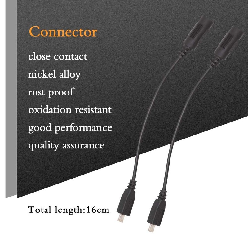5PCS DC 5.5 x 2.1mm Female to Micro USB Male Connector Adapter 5V Power Cable... gallery
