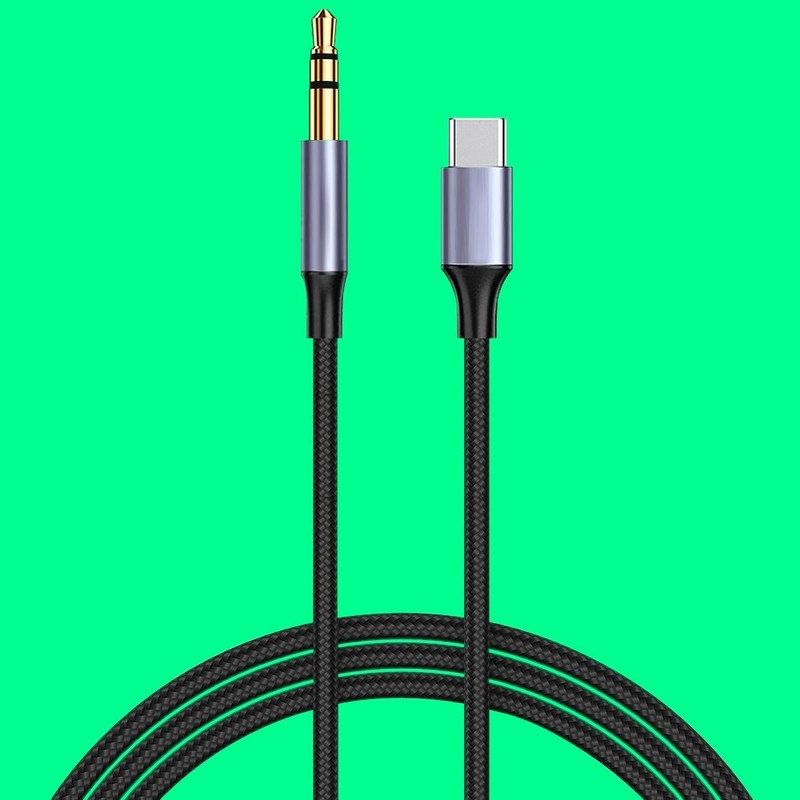 Type-C to 3.5mm Car Audio Cable for Samsung Galaxy Tab S5e 10.5″ T720 T725 T727A