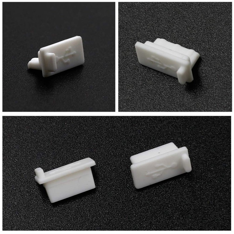 Yoohey 20PCS Silicone USB A Type Female Anti Dust Cover Plug Protector Stoppe... gallery