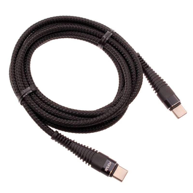 Type-C to USB-C 6ft PD Cable Charger Cord Power Wire Sync Braided for Tablets