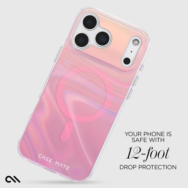 Case-Mate Soap Bubble iPhone 17 Pro Max Case [Compatible with MagSafe] - Styl... gallery