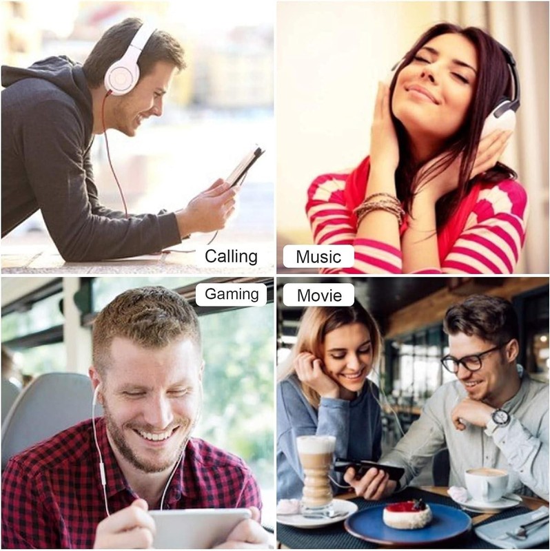 USB Type C to 3.5mm Headphone Jack Adapter, (2-pack) USB C to Aux Female Audio D gallery