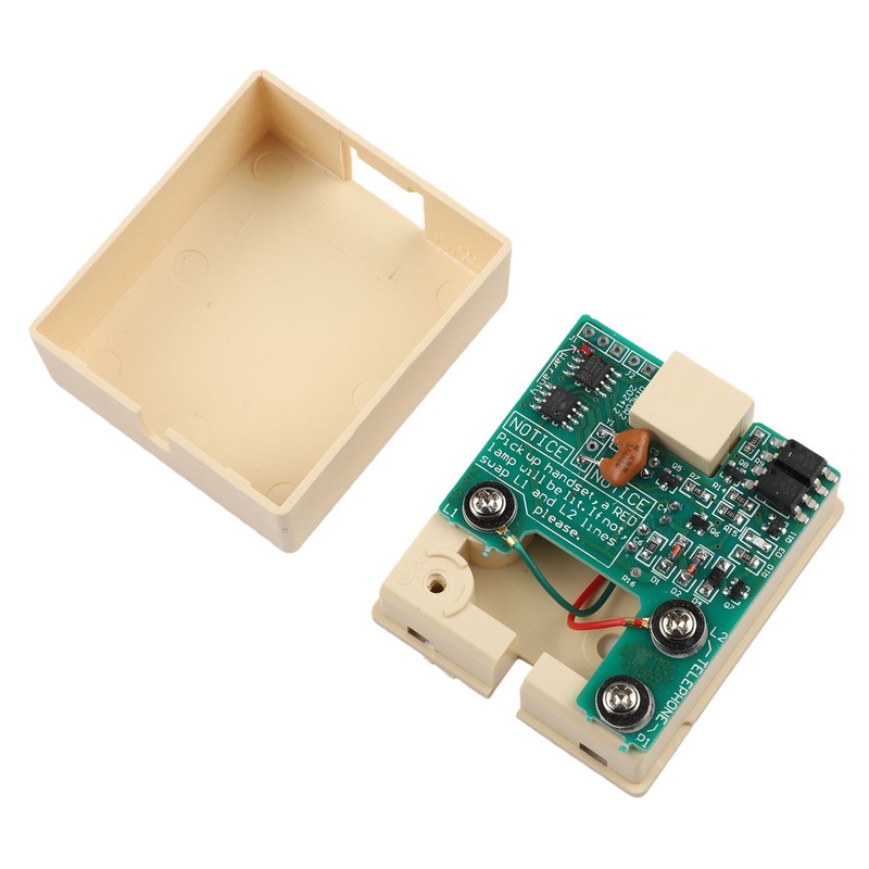Pulse to Tone Converter for Analog For Dial Telephones Black Compact Size gallery