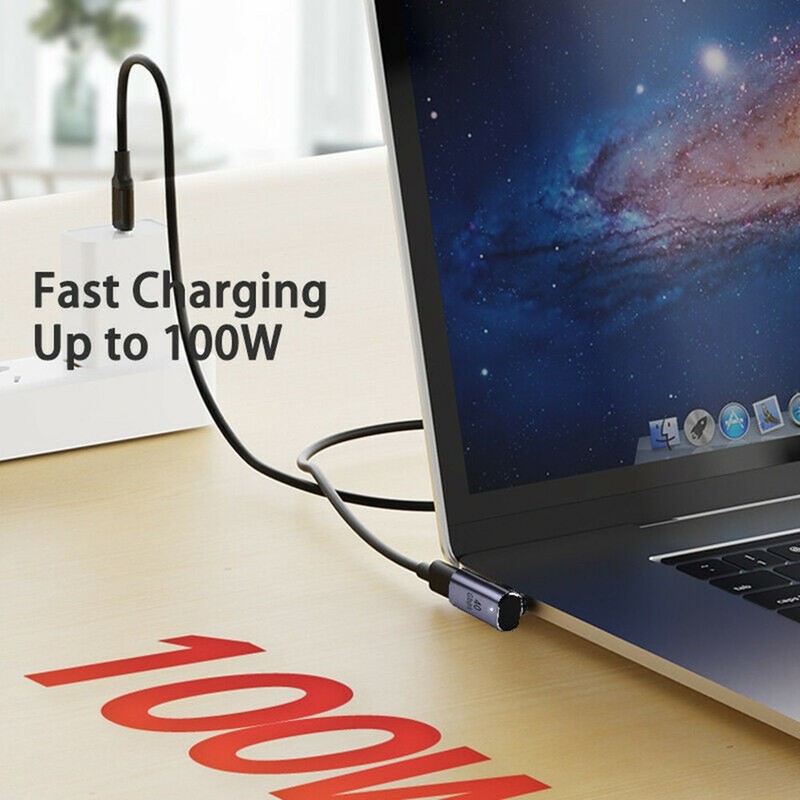 100W USB C Magnetic Charging Adapter Data Transfer Converter PD Fast Charger gallery