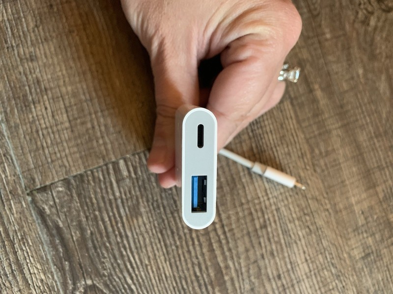 NEW White Connect USB-C Data + Charge Adapter For iPhone Or iPad - Fast Shipping gallery