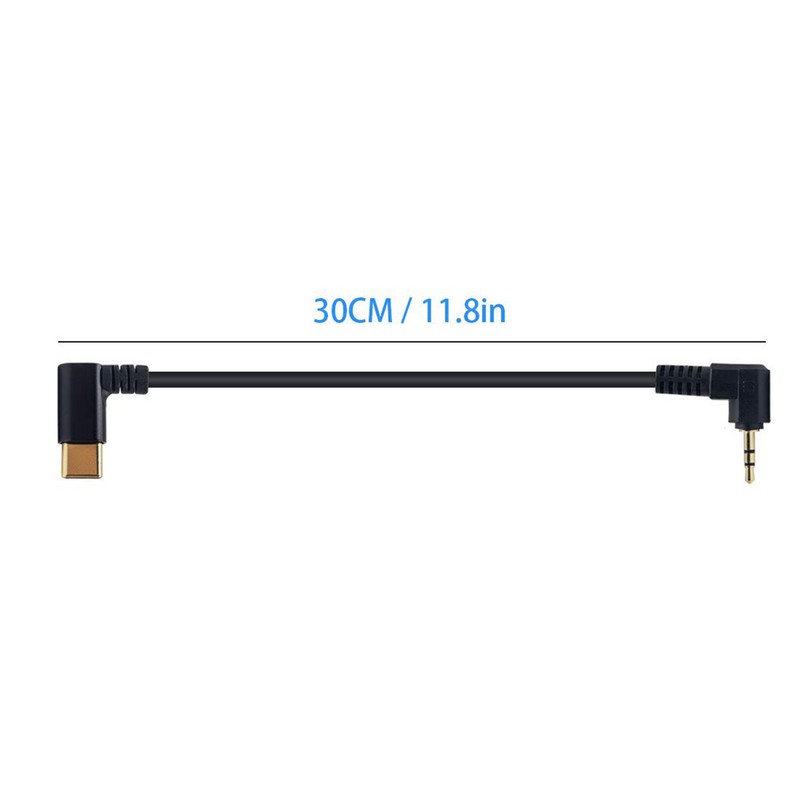 Right Angle USB Type C 3.1 Male to 3.5mm Male Car Aux Audio Cable f Google Pixel gallery
