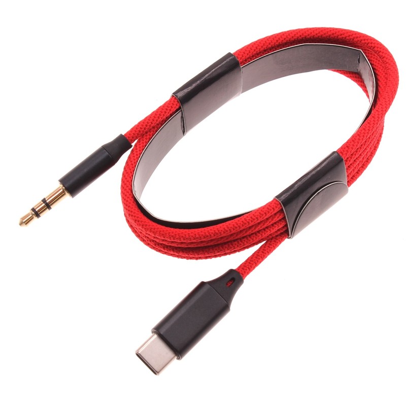 For Samsung Galaxy S20/S21/Plus/Ultra – USB-C to 3.5mm Aux Cable Audio Cord Car