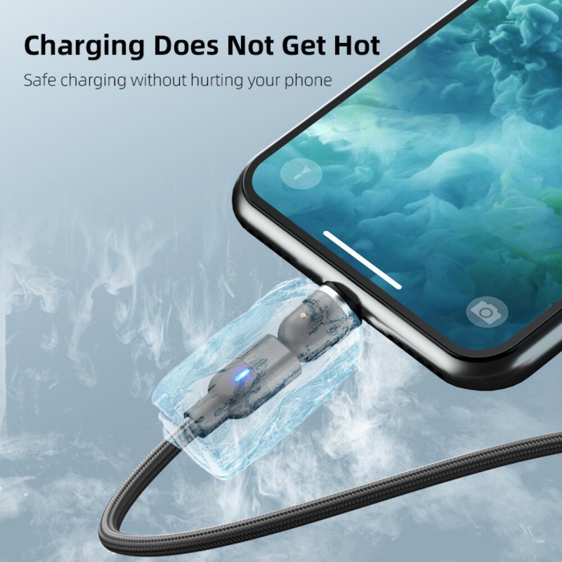 Magnetic Fast Charger Adapter Cable For iPhone 12 11 XS XR 8 7 SE Charging Cord gallery
