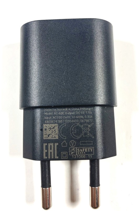 Microsoft Nokia AC-60E 5DCV 1.5A Eu Universal Fast Charger Head gallery