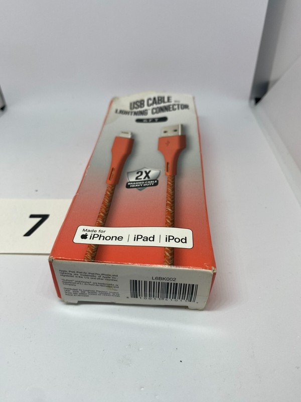 6 FOOT MICRO USB CABLE, MADE WITH DUPONT KEVLAR FIBER gallery