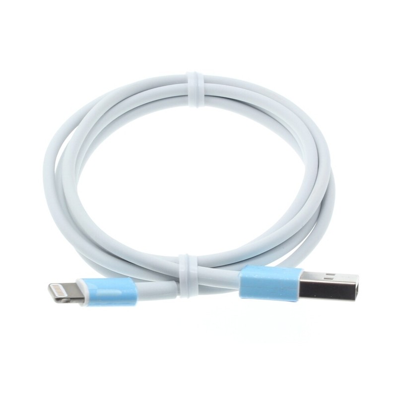 For iPhone 5 6S 7 8 Plus 3ft MFi USB Cable Certified Charger Cord Power Wire