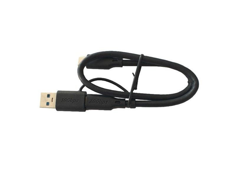 2 in 1 USB-C 3.2 Gen2 Cable 20Gbps 240W PD Fast Charging cable For Laptop 35cm gallery