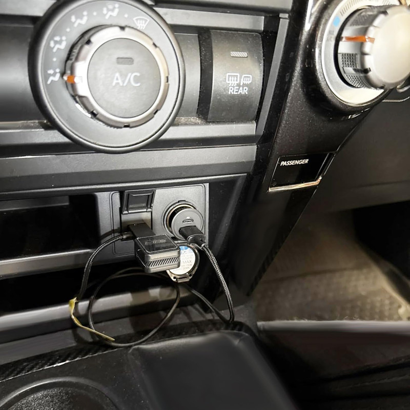 USB Splitter USB Power Data Adapter Y-Cable Black for Android Auto Wireless Carp gallery
