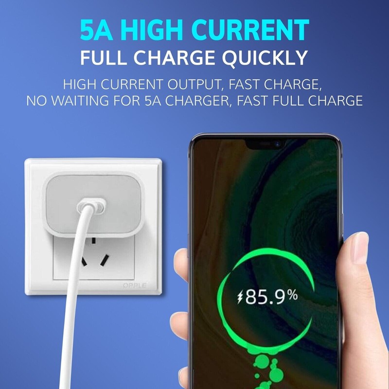 BEST QUALITY USB To Type C Fast Charge 5A Quick Charging Data Cable for Samsung gallery