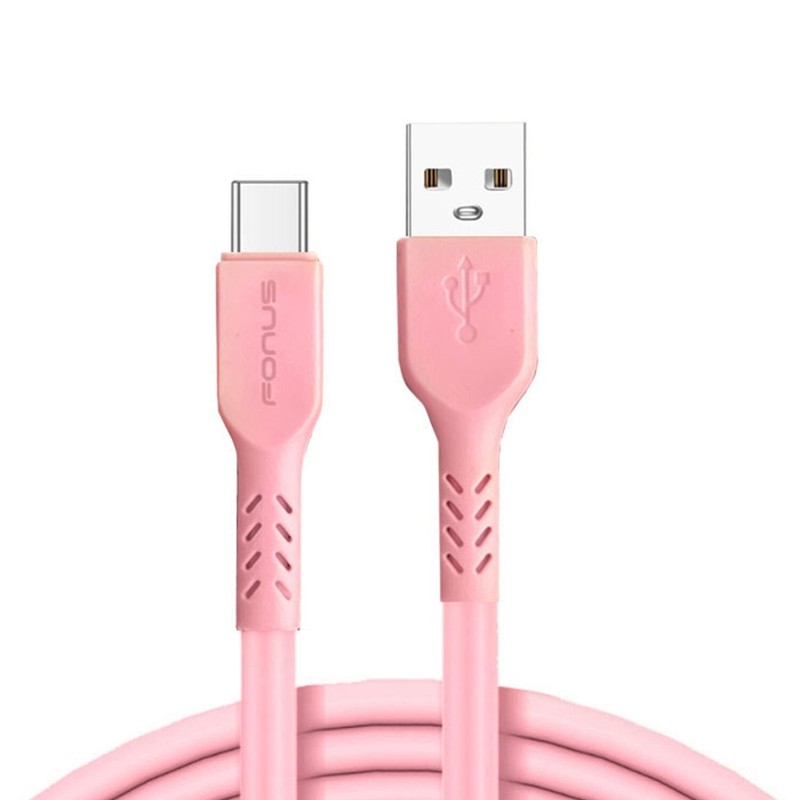 For Samsung Galaxy S25/Ultra/Plus - 6ft USB-C Cable Pink Charger Cord Power Wire