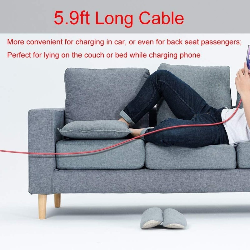 6FT USB Type C Charging Cable 2-Pack for OnePlus - Rapid 80W Power Delivery gallery