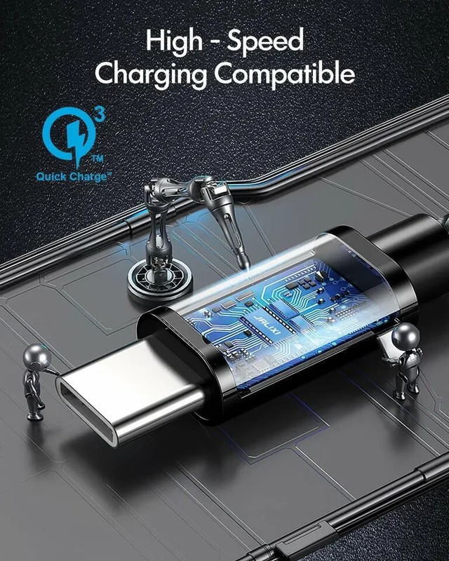 1/3 Pack 1/3/6/10Ft USB to Type-C Cable Fast Charger Charging Data Sync Cord LOT gallery