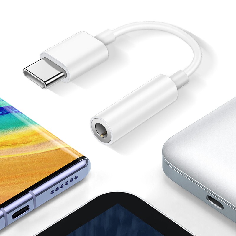 USB-C to 3.5mm Audio Type C headphone Adapter Fits Google Pixel 4/3/3XL/Samsung