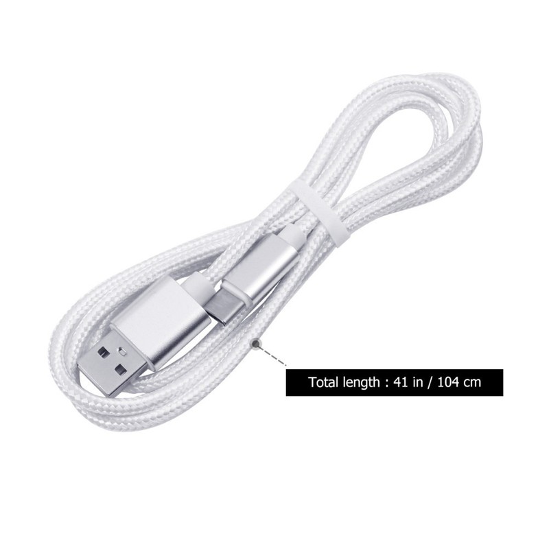 1 Pack USB Type C Cable Nylon Grey for Fast Charging gallery