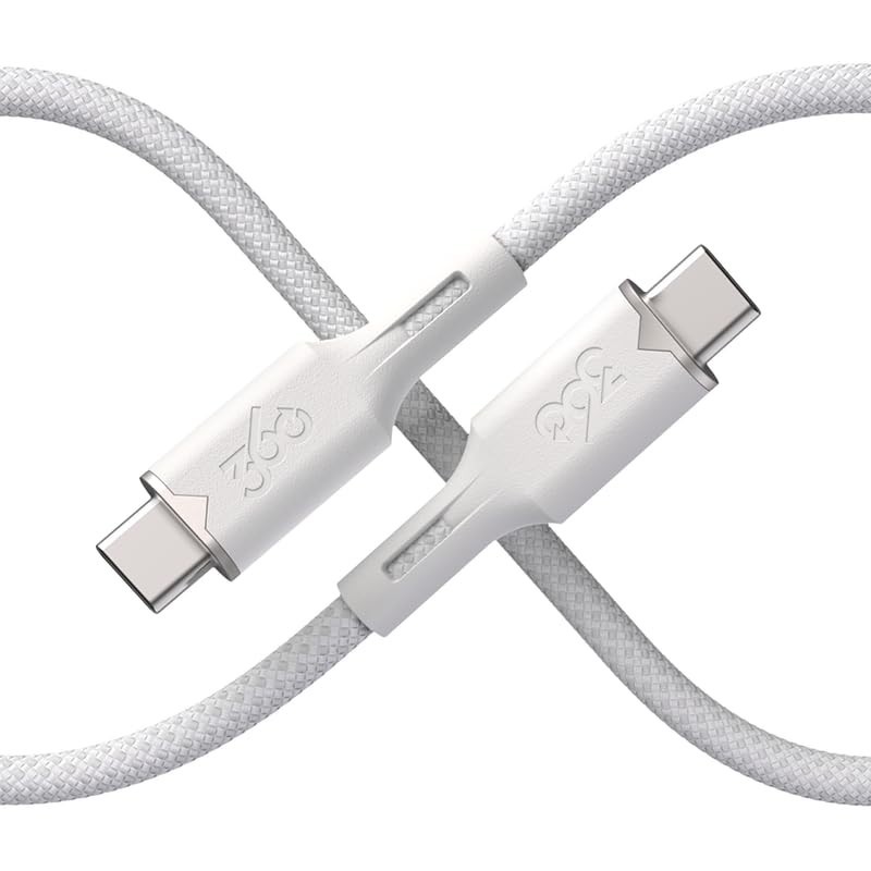 New 360 Electrical Fluid USB-C to USB-C Charger Cable 5ft (240W Super-Fast) gallery