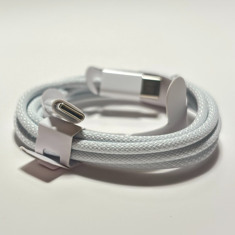 USB-C to USB-C Fast Charge Cable 3.3ft 1M Braided iPhone 15 16 17 Samsung 3 Pack gallery