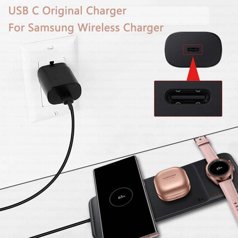 25W Type C USB-C Cable PD Super Fast Wall Charger For Samsung Galaxy S21 S22 S23 gallery