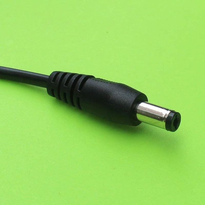 2 PCS USB DC Power Cord Cable 5.5mm x 2.1mm 5V Barrel Jack Plug Connector 1M gallery