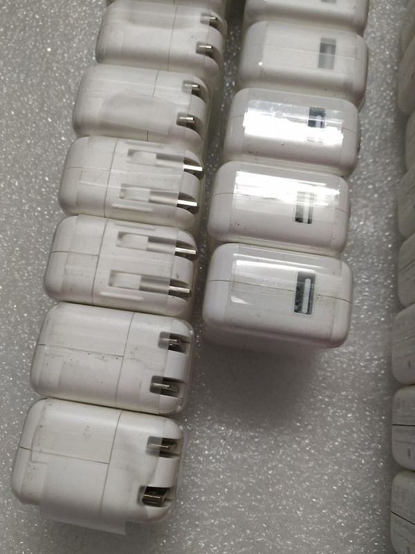 Lot 47 OEM Apple 12W Single USB Wall Chargers Power Adapters A1401/A2167 gallery