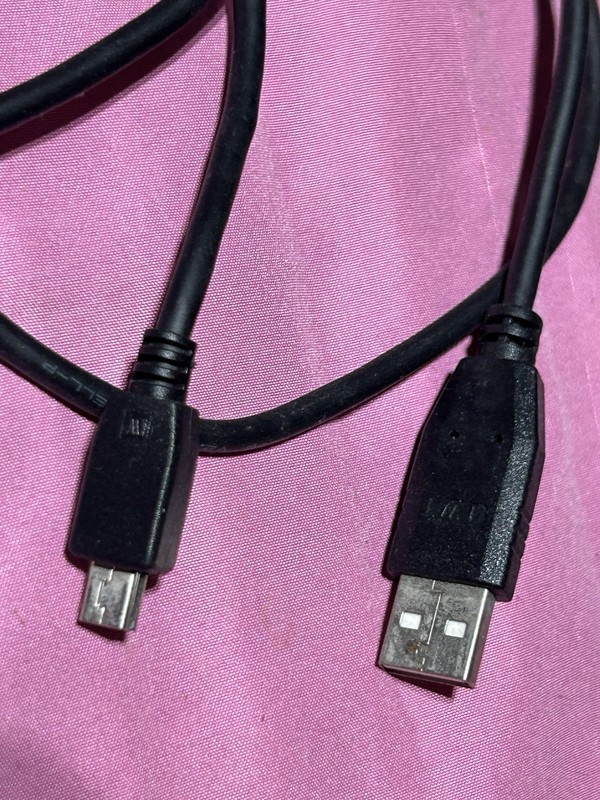 Black USB-A to Micro-USB Charging Cable, Universal, Less Than 10ft gallery