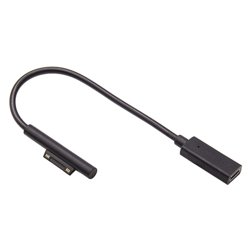 15V 3A Charging Cable USB Type-C Female Power Supply For Surface Pro 4 5 6 Go gallery