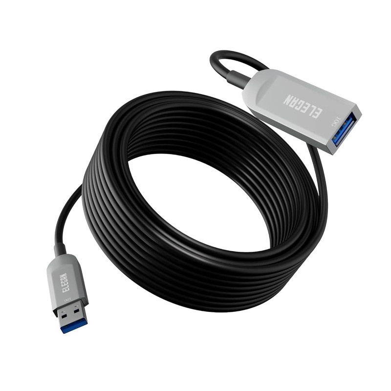 Active Optical USB 3.0 Extension Cable 75 FT Fiber Optic Type A Male to Femal…