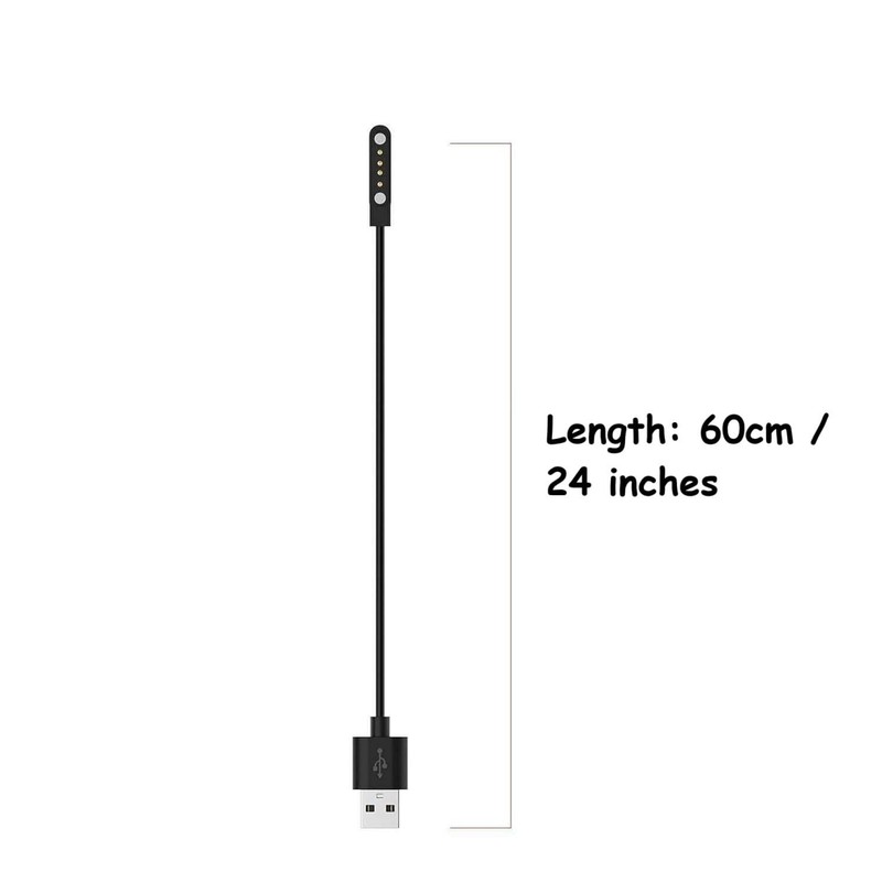 USB Charger Cable for Bone Conduction Headphones - 4-Pin Magnetic Design 60cm gallery