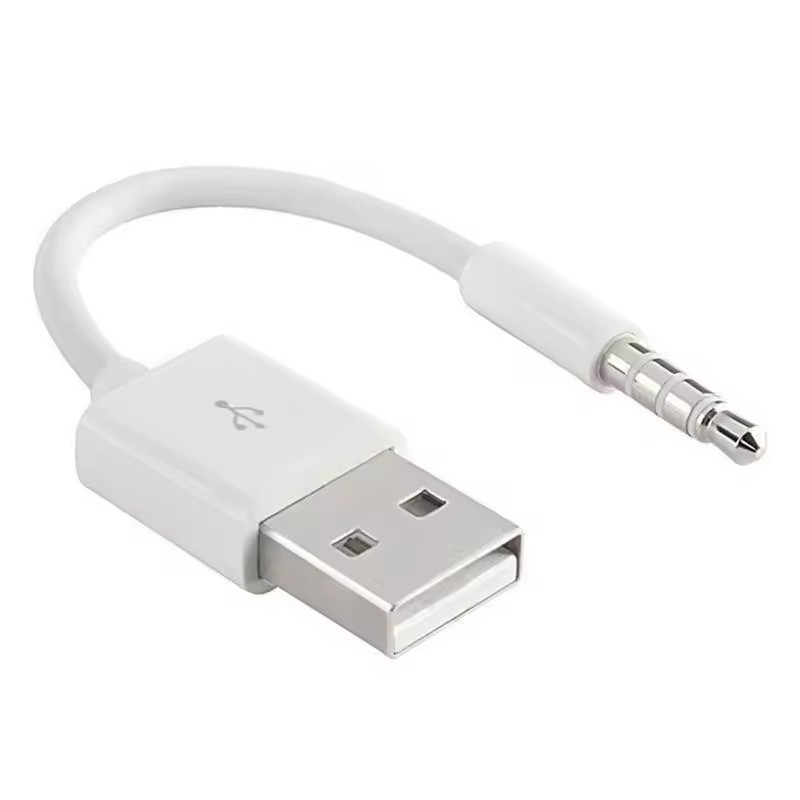 USB Charger Data SYNC Cable for Apple iPod Shuffle 3rd 4th 5th 6th 7th Gen 3.5mm gallery