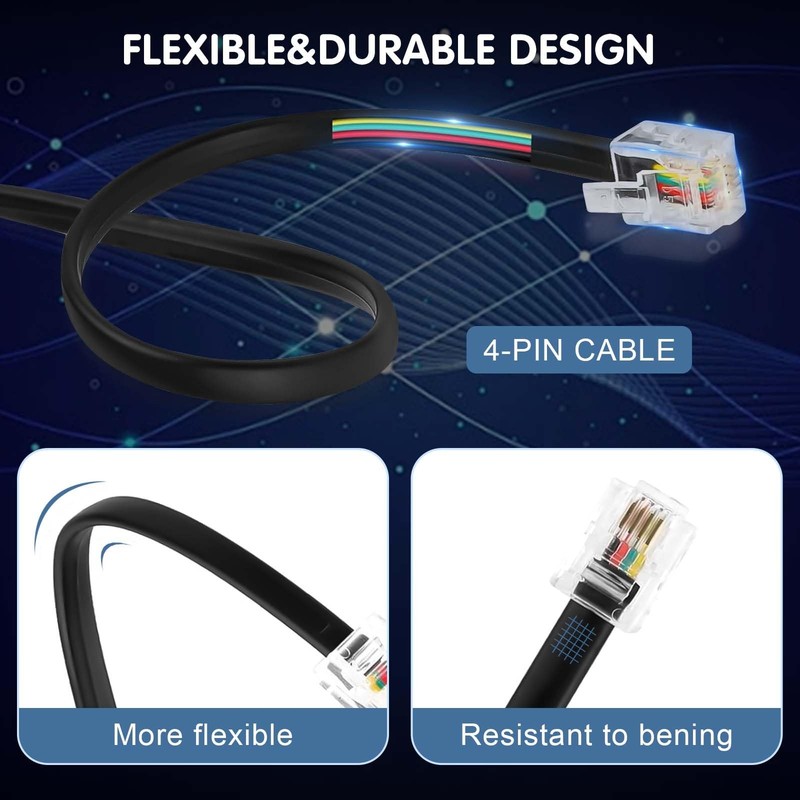 Universal Bass Knob Control with 5M/16FT Cable Extension Cable，4-Pin Bass Vol... gallery