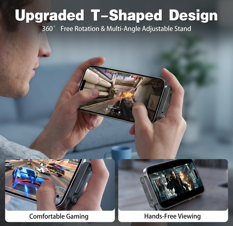USB to Lightning 2 in 1 Invisible Holder Charger Cable, MFi Certified 30W PD ... gallery