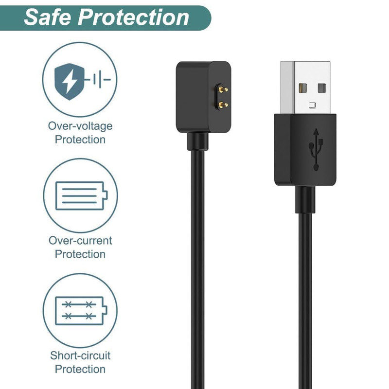 Kissmart Charger for Xiaomi Mi Band 8/9/10, Replacement USB Charging Cable Cord gallery