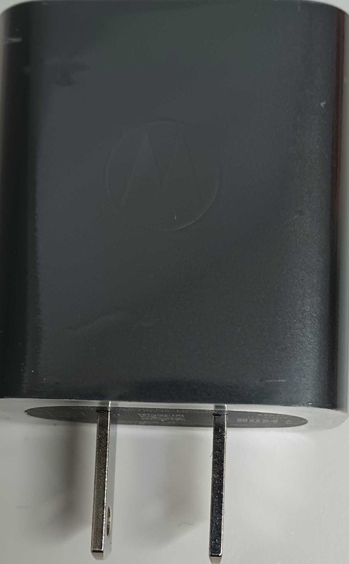 Lot of 10 Motorola USB-A AC Power Spply Model : MC-101Adapter - Black