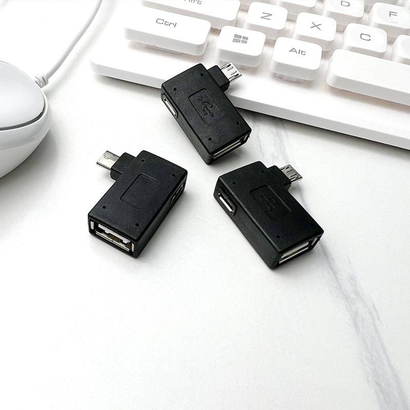 3 PCS OTG Cable Adapter For Fire Stick 4K Max Memory Expansion USB Devices gallery