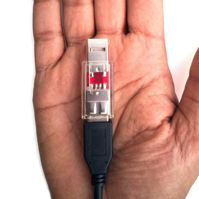 USB Data Blocker Protects Against Juice Jacking Transparent Security Dongle gallery