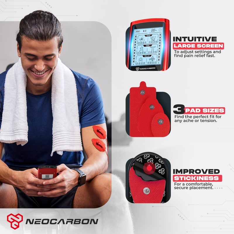 TENS Unit Muscle Stimulator, EMS Massager Machine for Shoulder, Nec... Fast Ship gallery