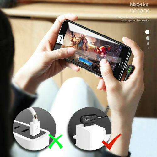 MCDODO 90° USB Type C USB C Fast Charger Cable Data Cord For Samsung Huawei OPPO gallery