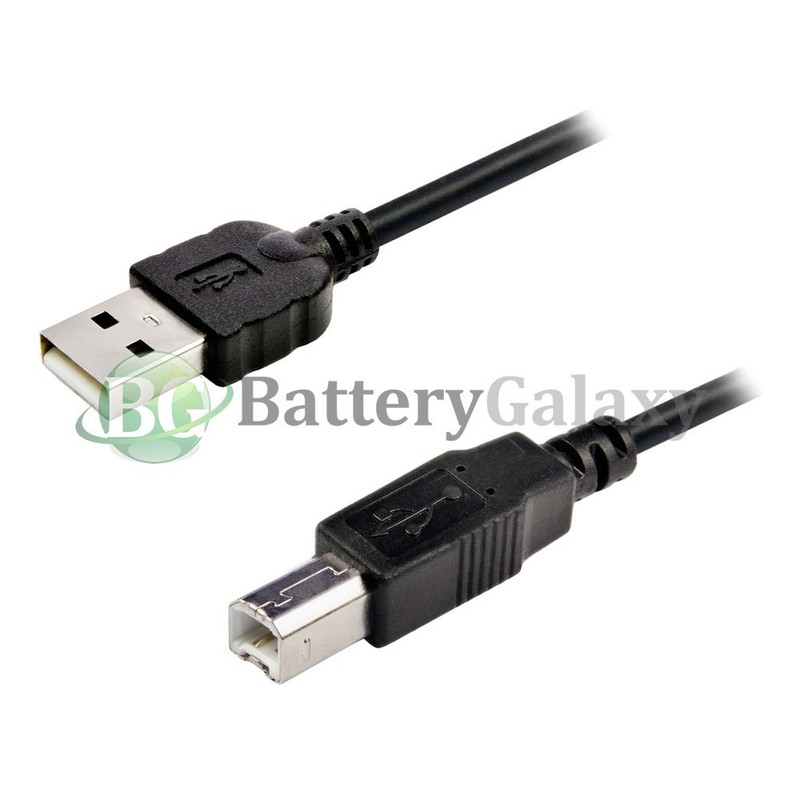 2 Pack 6FT 6FEET USB 2.0 A TO B HIGH SPEED PRINTER SCANNER CABLE CORD Black gallery